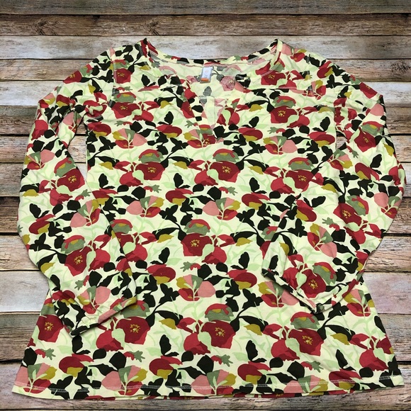 Lucy Split Neck Floral Top - Picture 2 of 7